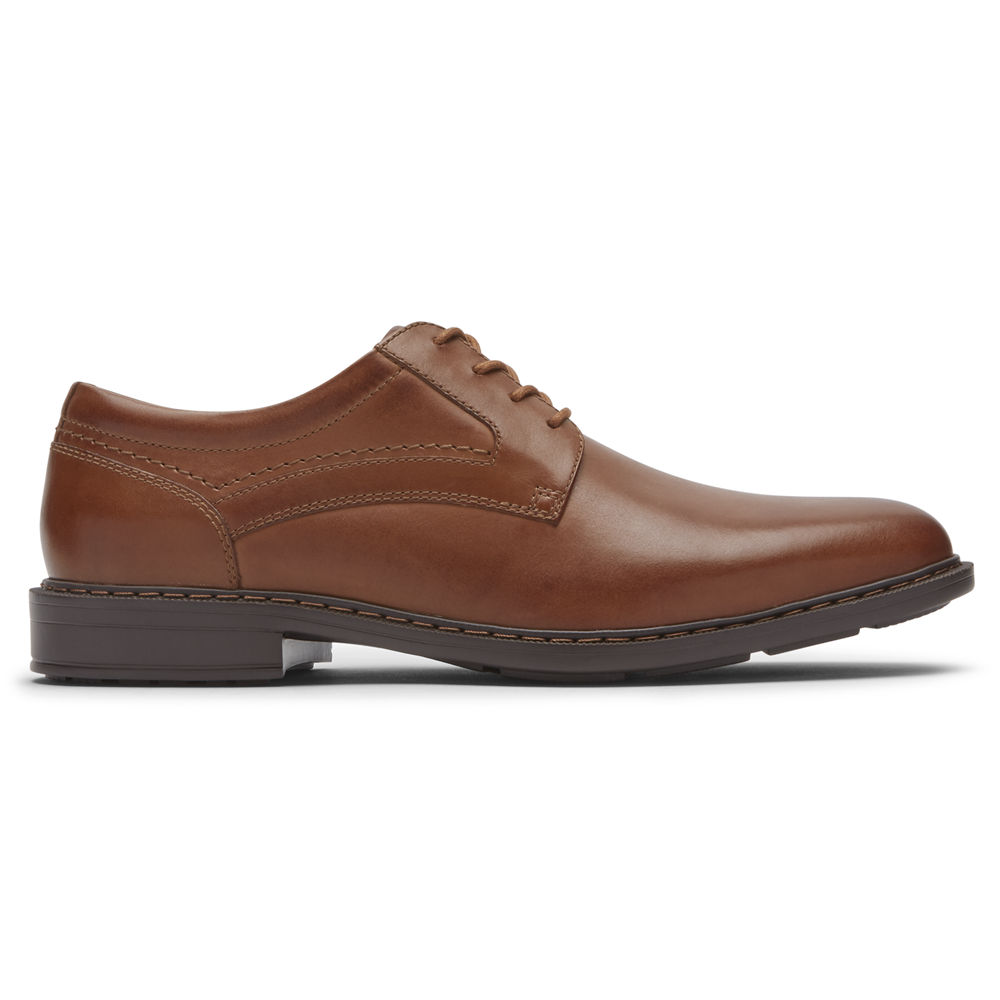 Rockport Oxfords For Mens Brown - Parsons Plain Toe - AF8213795